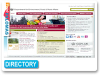 Defra - Department for Environment, Food and Rural Affairs.